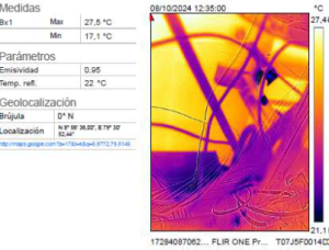 imagen termografica